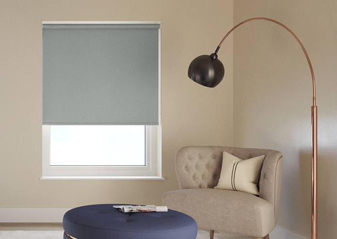 Orion (Blackout), Mid Grey - Roller Blind - Image 3